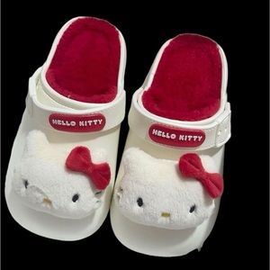 Hello kitty crocs/slippers